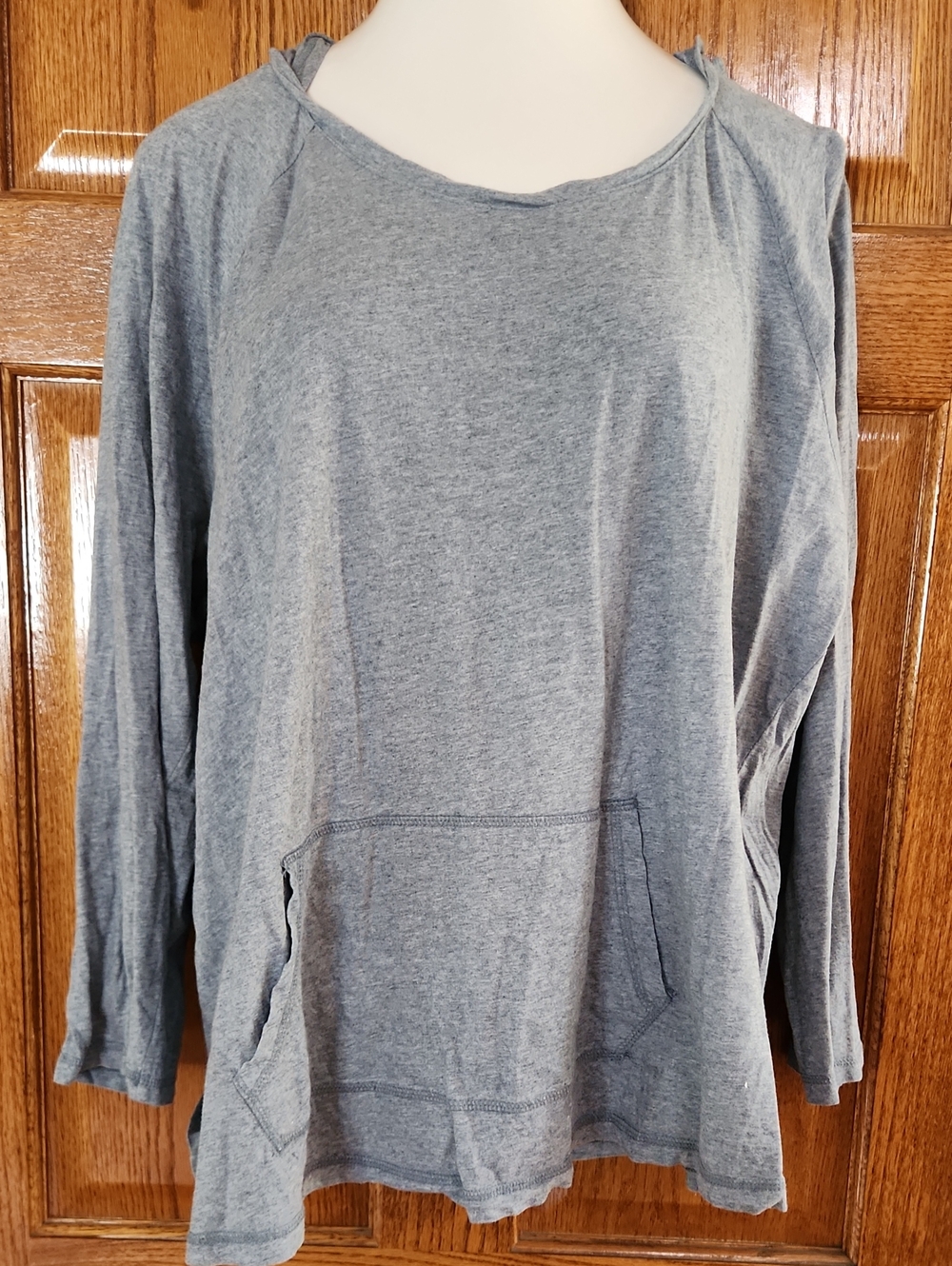 Sonoma Blue Lightweight Pullover Hoodie 1X